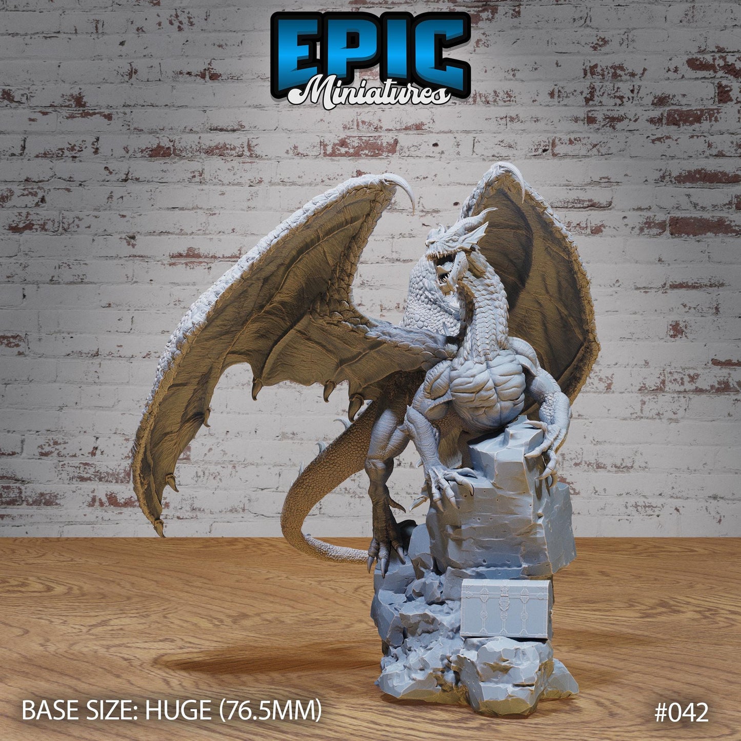 Chaos Red Dragon (3 Variants Available) - Epic Miniatures