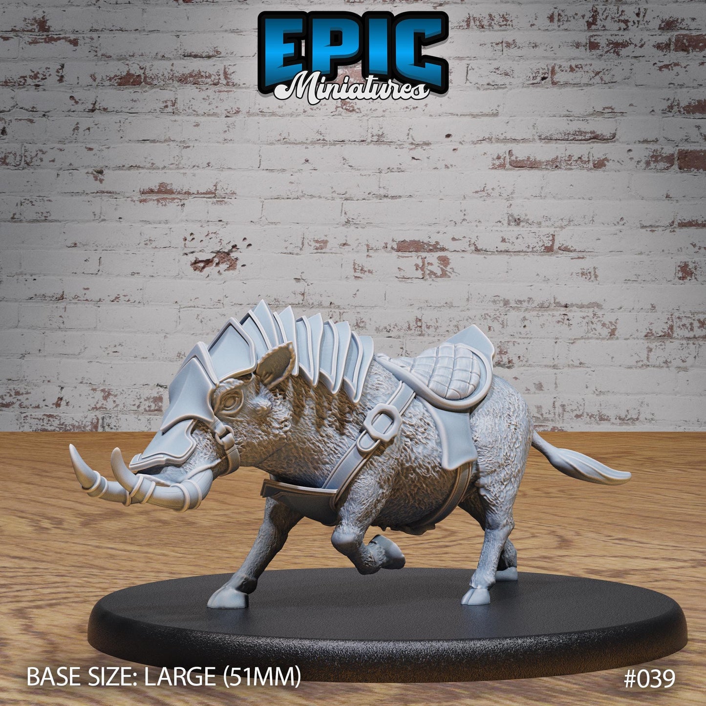 Warthog Mount (2 Variants Available) - Epic Miniatures