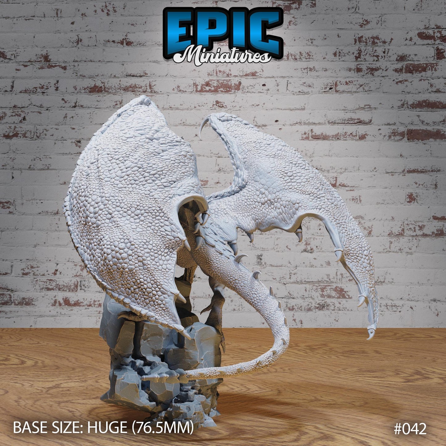 Chaos Red Dragon (3 Variants Available) - Epic Miniatures