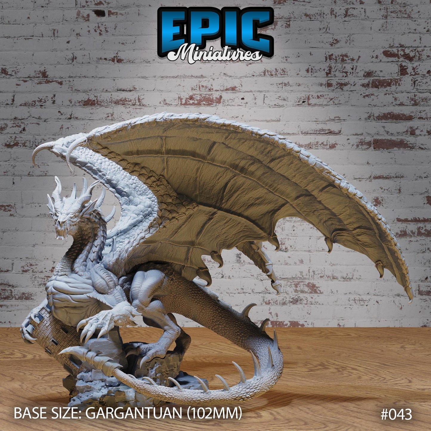 Chaos Red Dragon (3 Variants Available) - Epic Miniatures