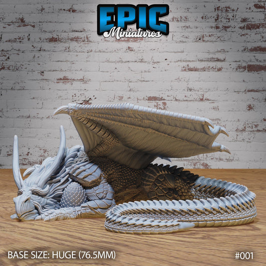 Red Dragon Guild Leader - Epic Miniatures