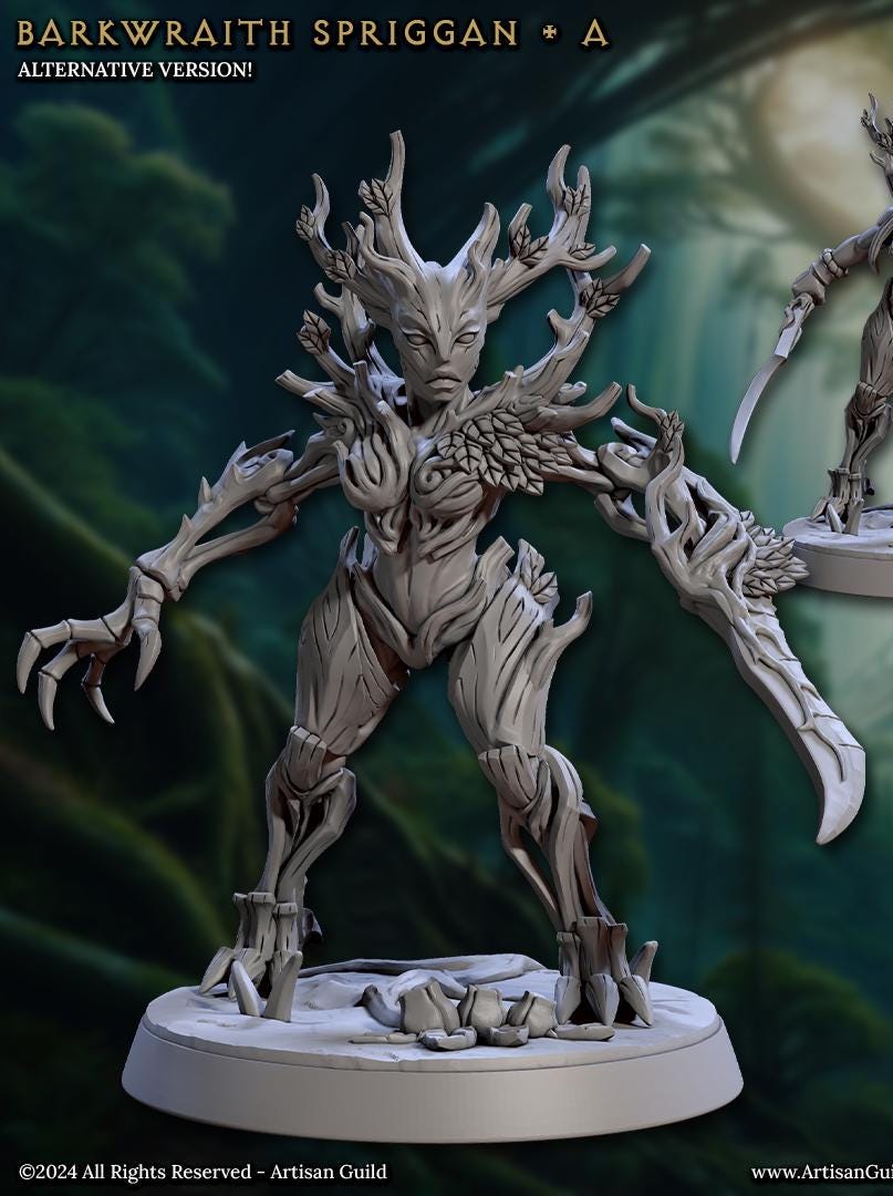 Barkwraith Spriggans, Set 1 (6 Variants Available) - Artisan Guild
