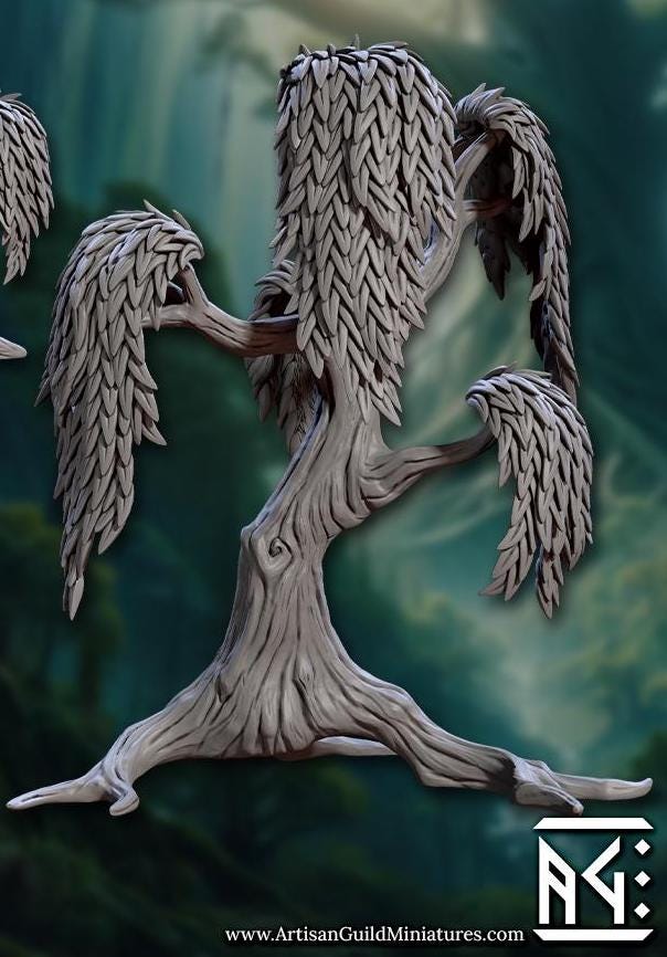 Modular Willow Tree (2 Options Available) - Artisan Guild