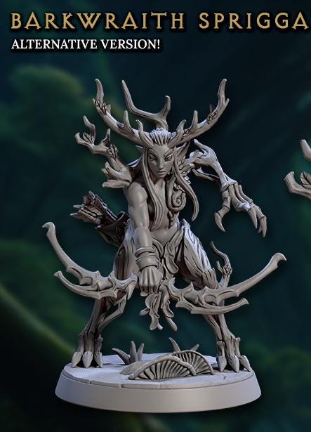 Barkwraith Spriggans, Set 2 (6 Variants Available) - Artisan Guild