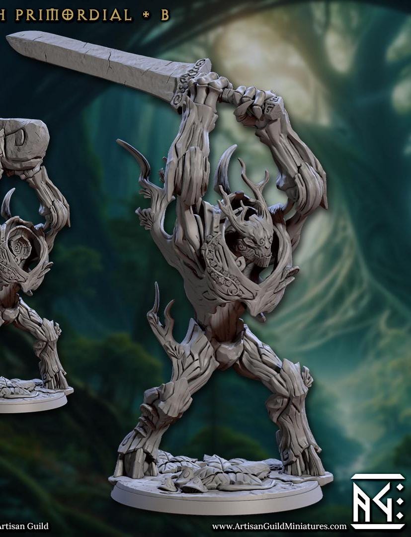 Barkwraith Primordials, Set 1 (4 Variants Available) - Artisan Guild