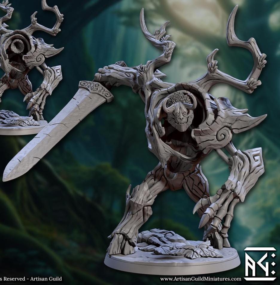 Barkwraith Primordials, Set 1 (4 Variants Available) - Artisan Guild