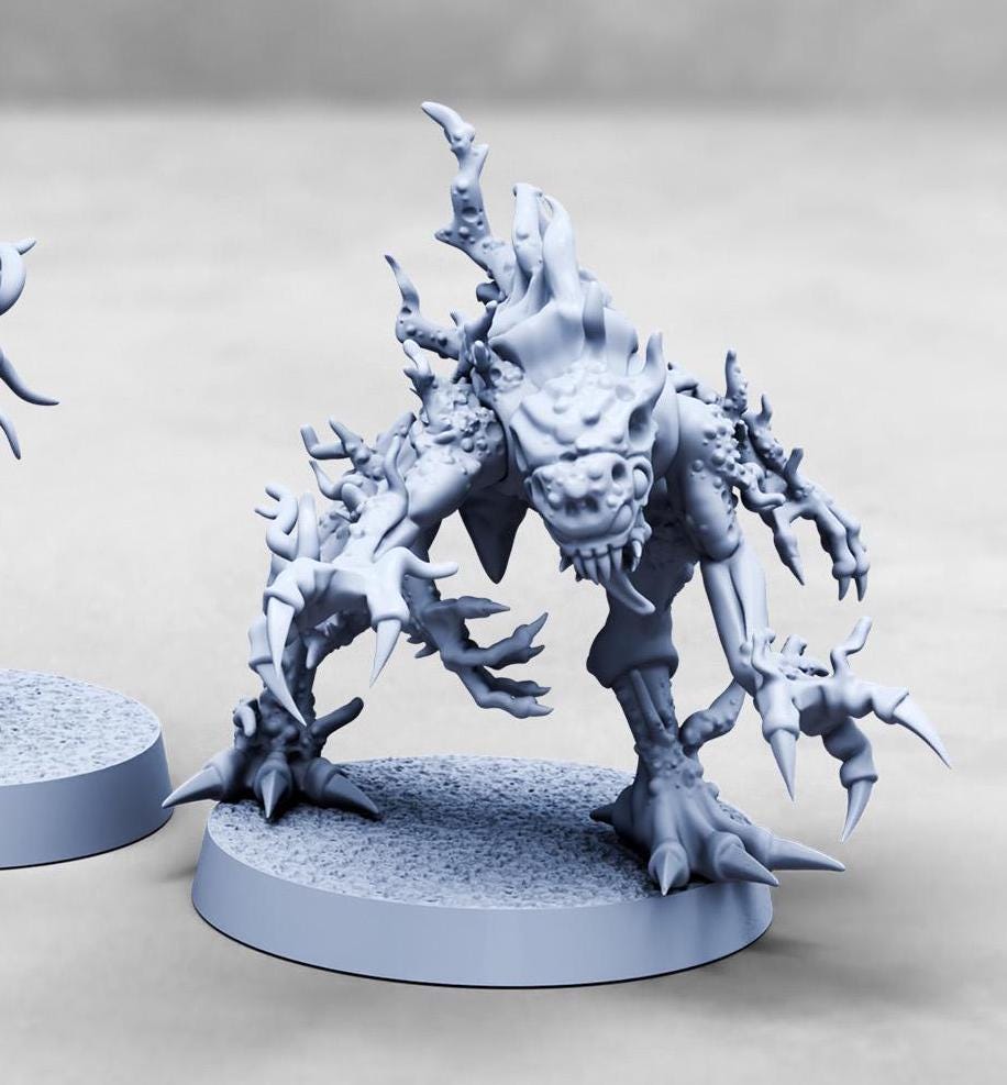 Mutated Hellspire Splicers (4 Variants Available) - Print Minis