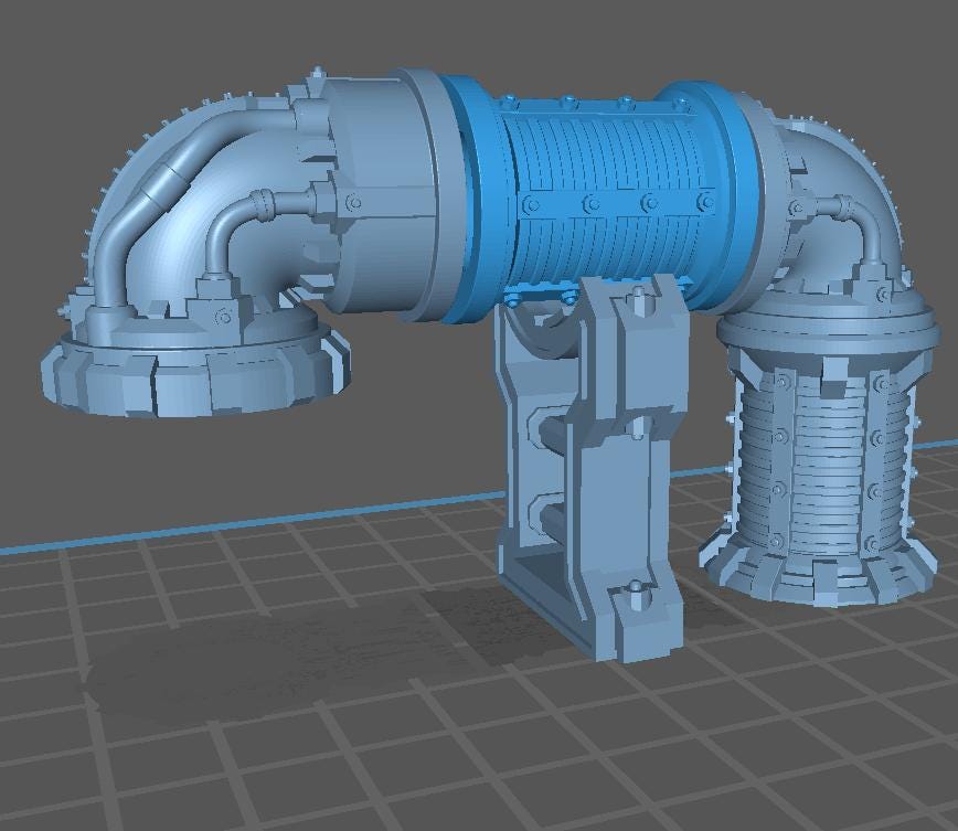 Ironworks Expansion Set, Modular Scenery Kit - Print Minis