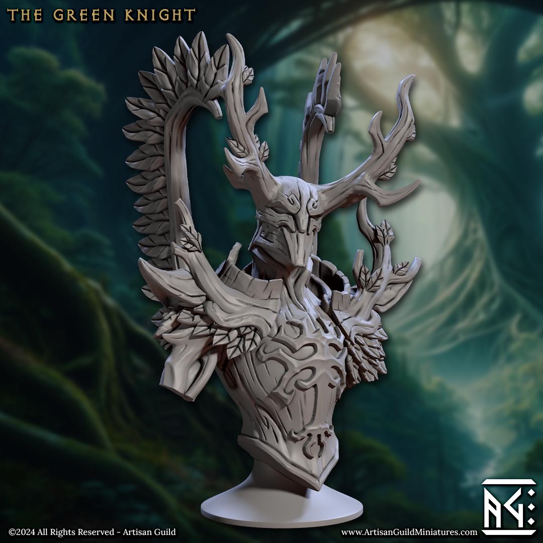 The Green Knight Bust - Artisan Guild