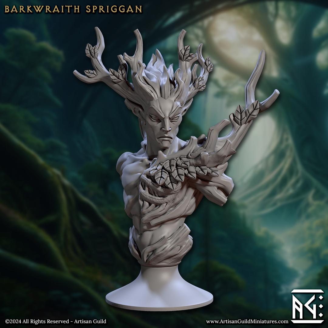 Barkwraith Spriggans, Bust (2 Variants Available) - Artisan Guild