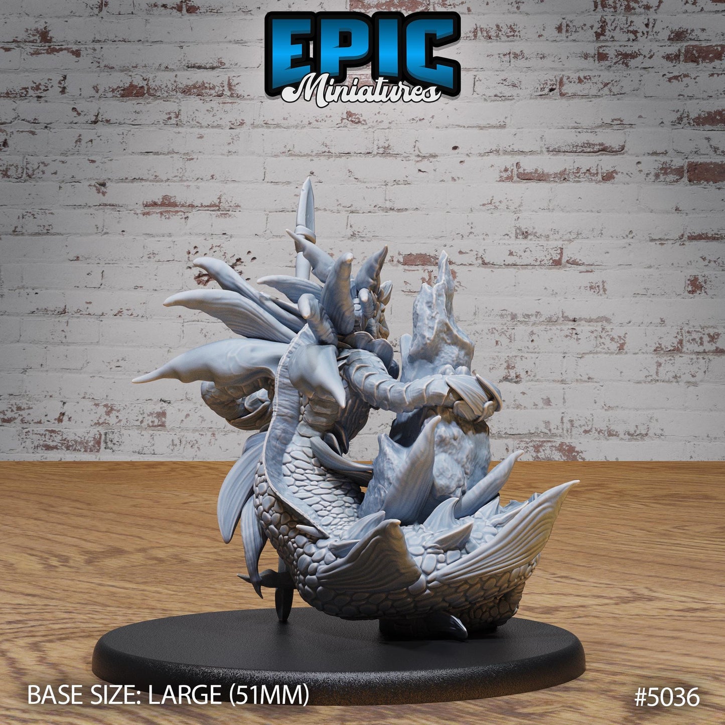 Wastrilith, Water Demon (3 Variants Available) - Epic Miniatures