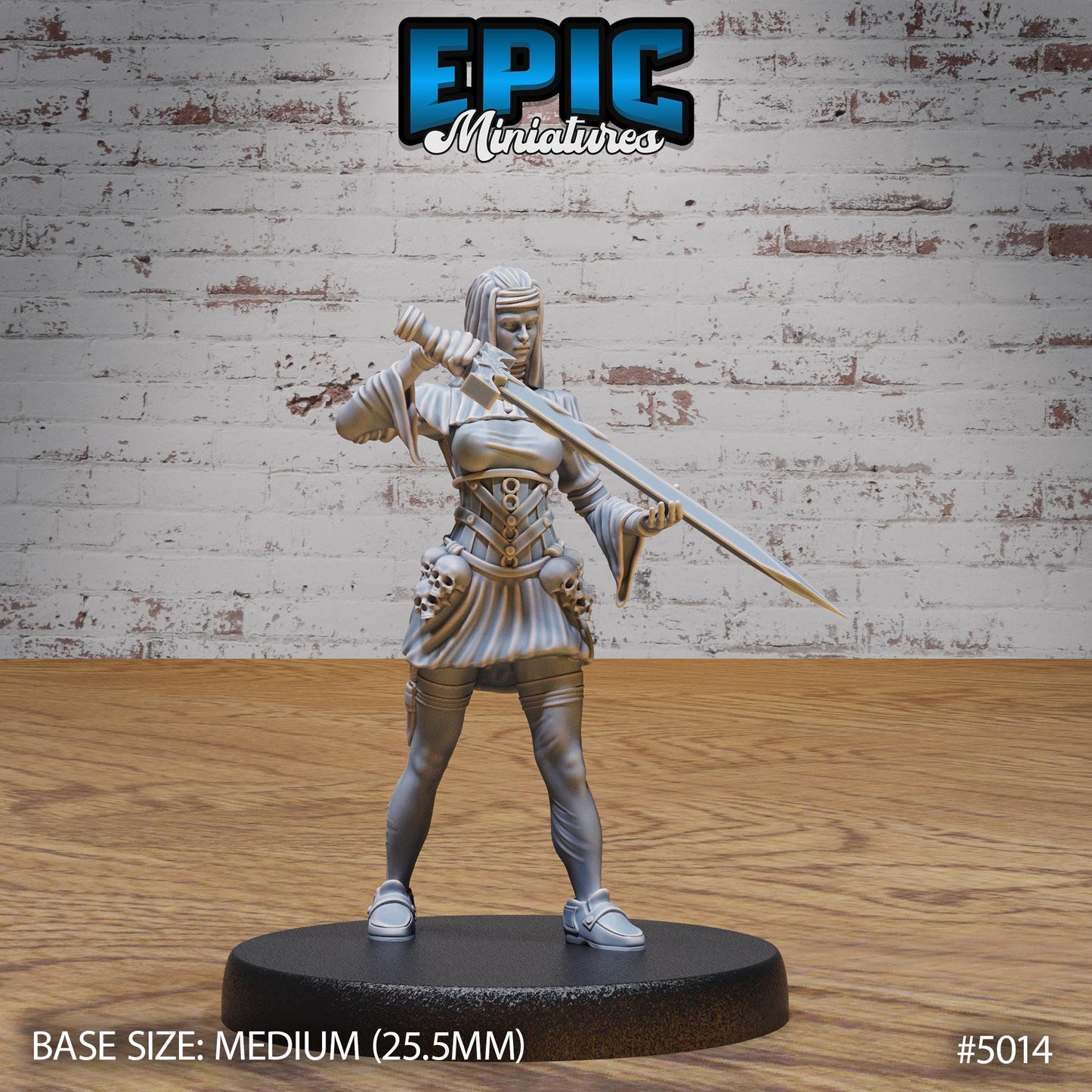 Dark Nun (3 Variants Available) - Epic Miniatures