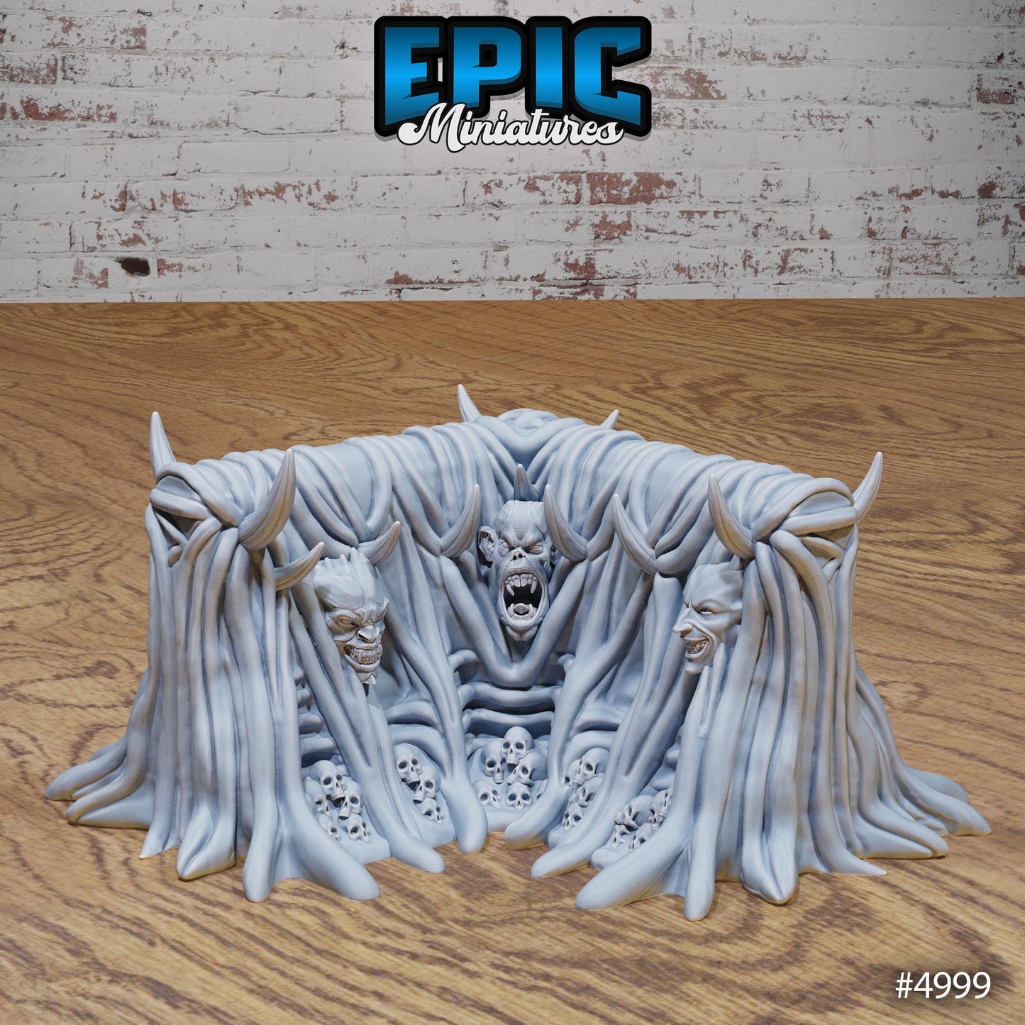 Hell Terrain - Living Walls (5 Variants Available) - Epic Miniatures