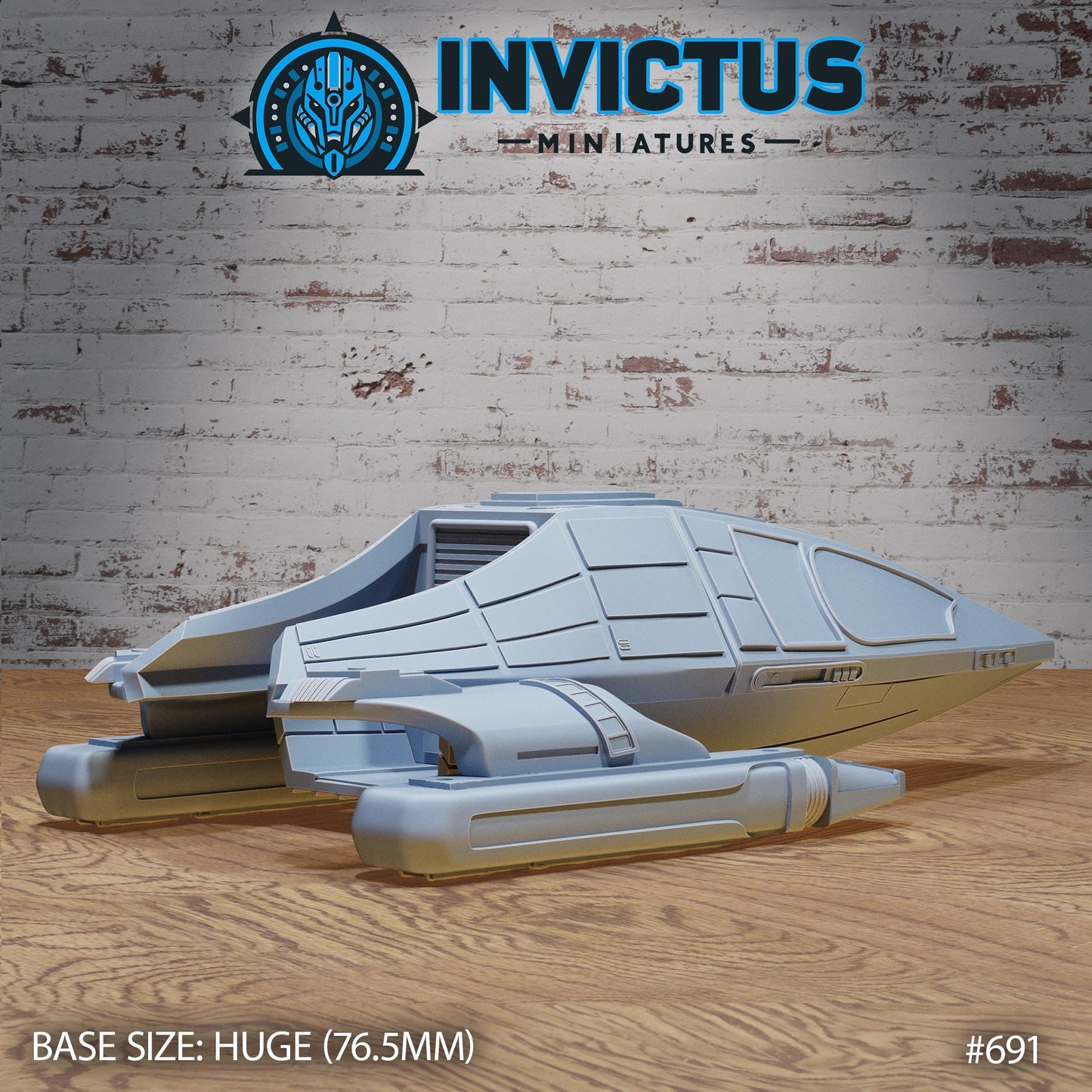 Space Ship Landing Capsule - Invictus Miniatures
