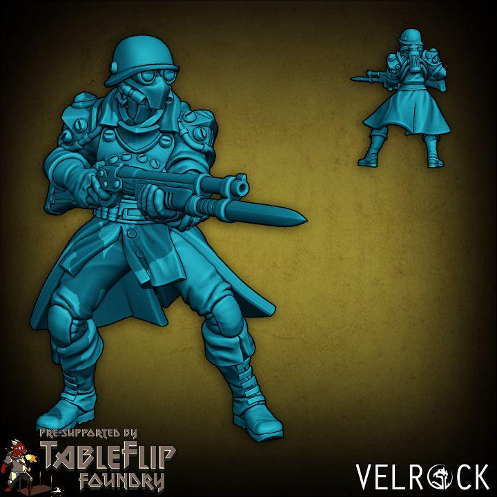 Industrialists Infantry, Female (4 Variants Available) - Velrock