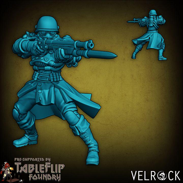 Industrialists Infantry, Female (4 Variants Available) - Velrock
