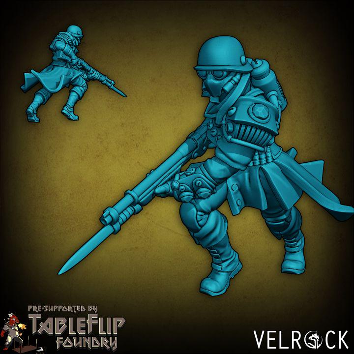 Industrialists Infantry, Female (4 Variants Available) - Velrock