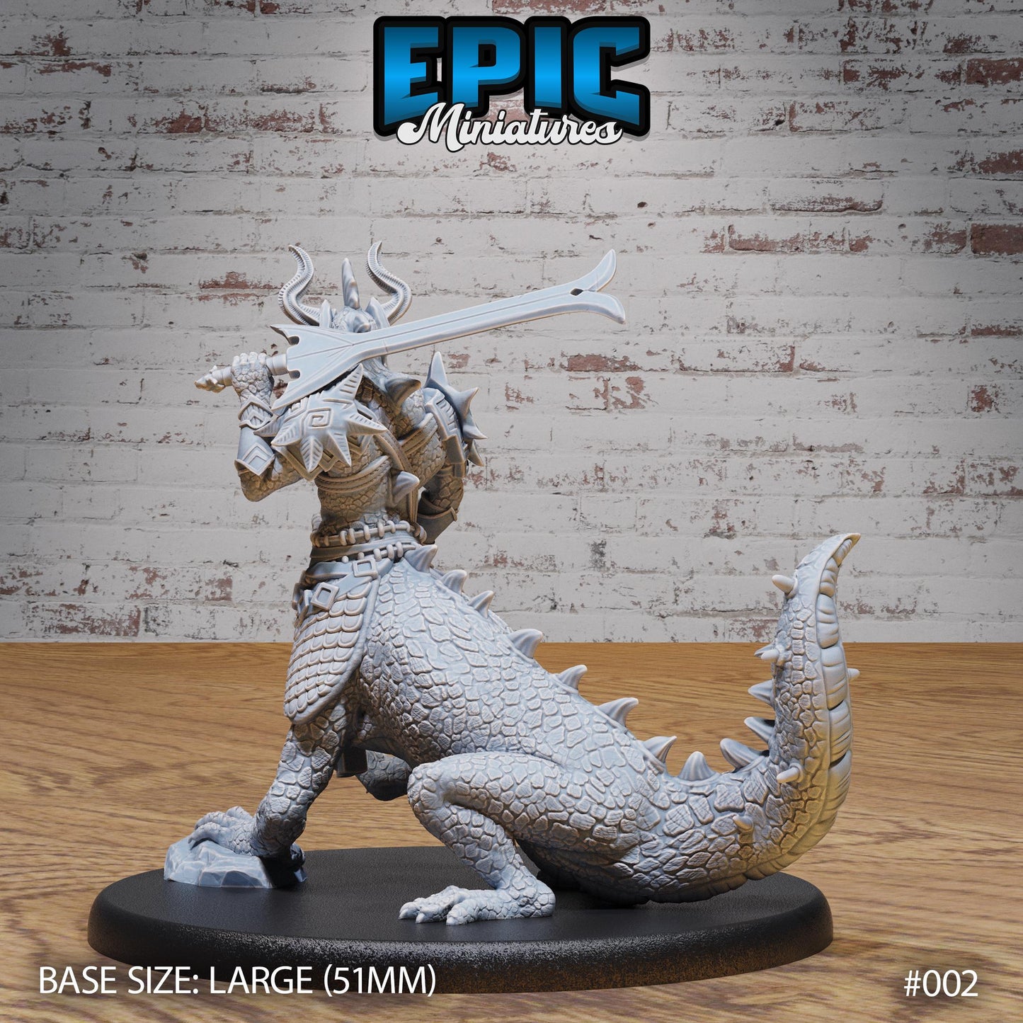 Centaur Lizard (3 Variants Available) - Epic Miniatures