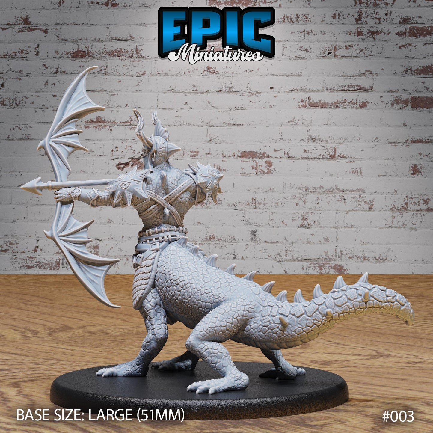 Centaur Lizard (3 Variants Available) - Epic Miniatures