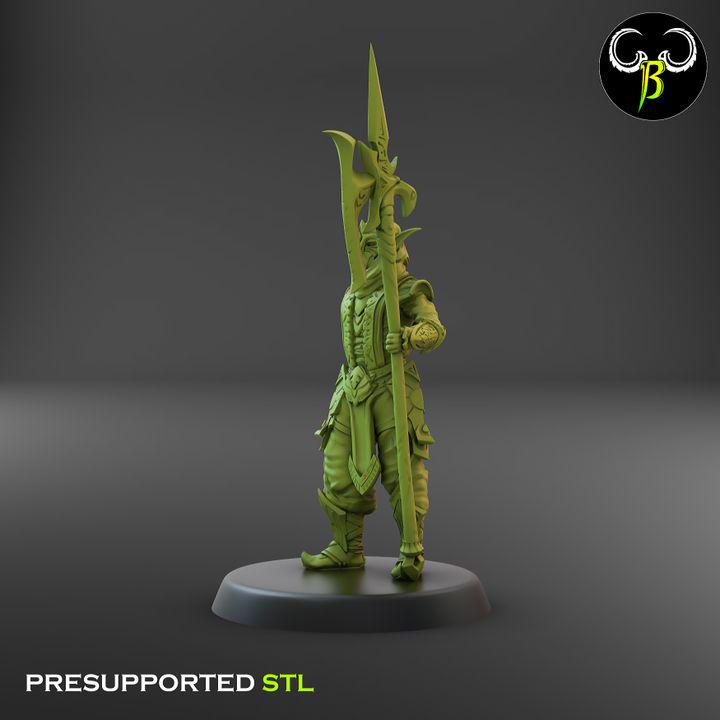 Dune Guard - Halberd, Squad 3 (3 Variants Available) - Clay Beast Creations