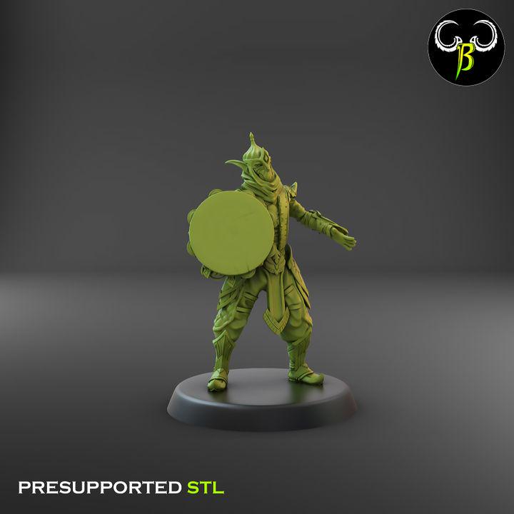 Dune Guard, Leader Squad (3 Variants Available) - Clay Beast Creations