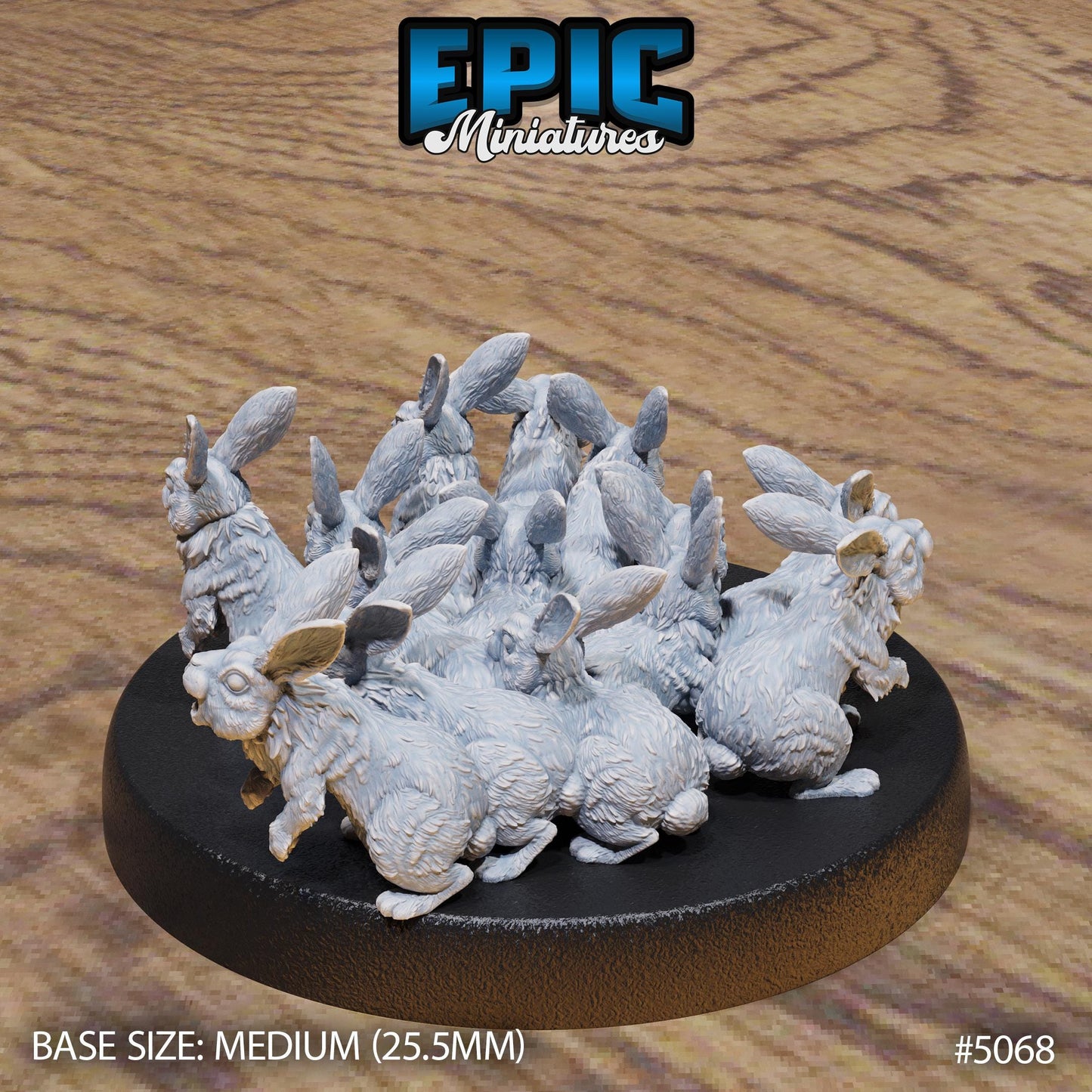 Rabbit Swarm (2 Variants Available) - Epic Miniatures