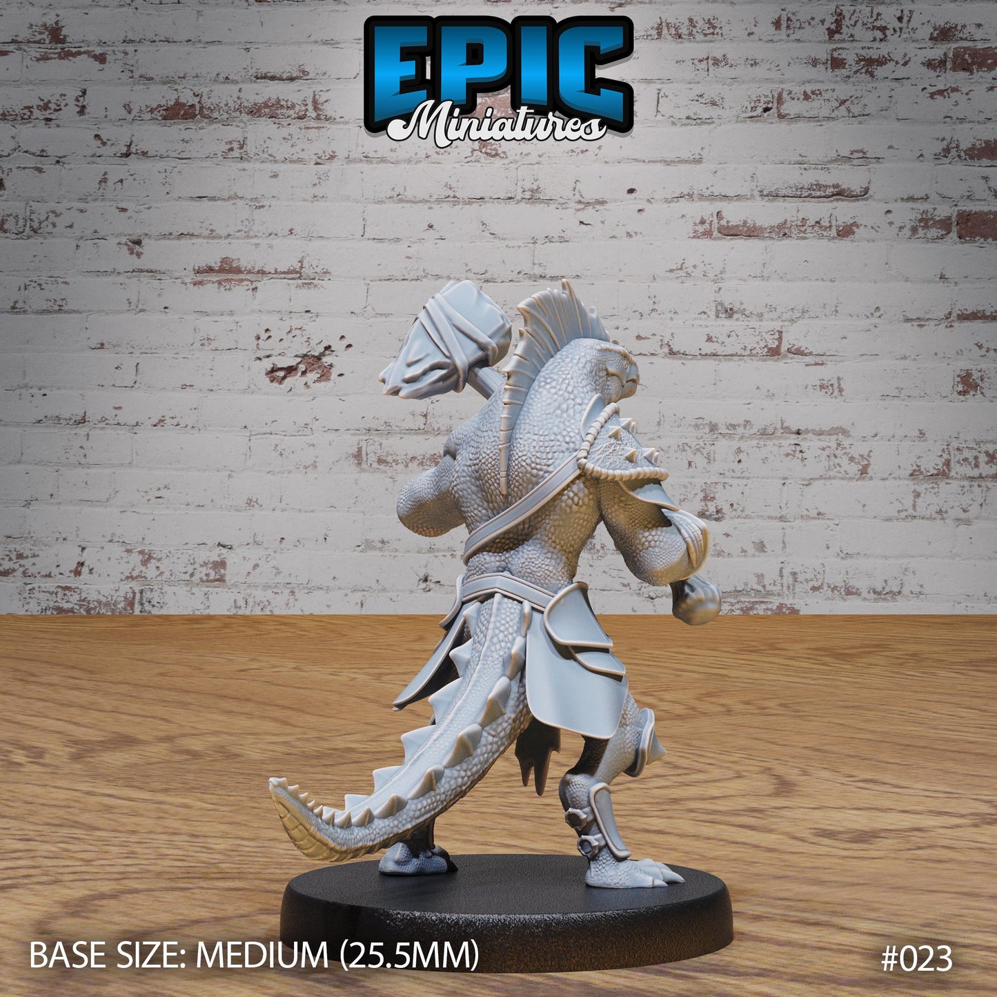 Lizardfolk Army, Set 4 (4 Variants Available) - Epic Miniatures