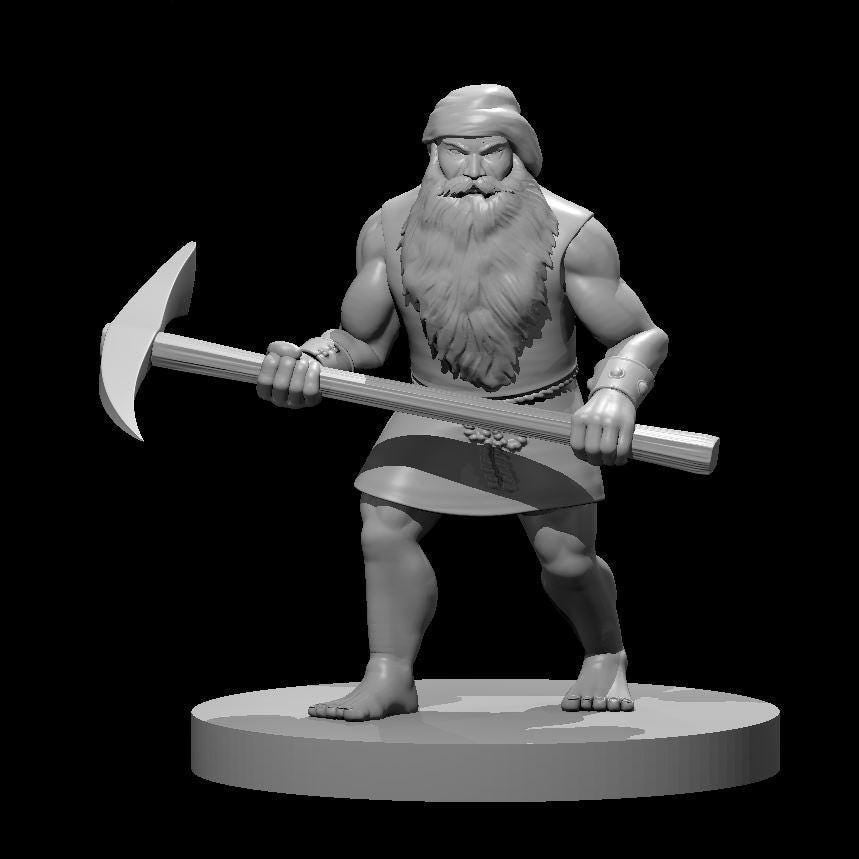 Dwarf Miner (2 Variants Available) - MZ4250
