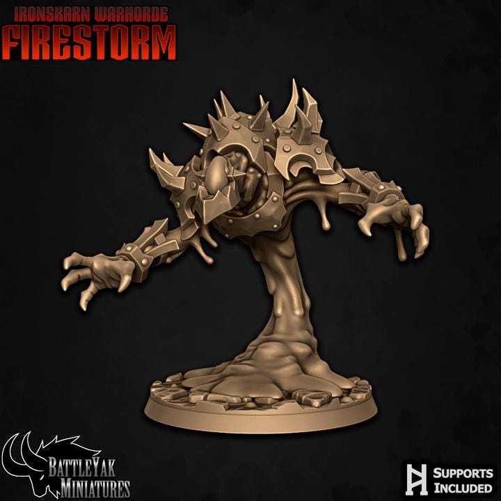 Slag Elementals (4 Variants Available) - Battle Yak
