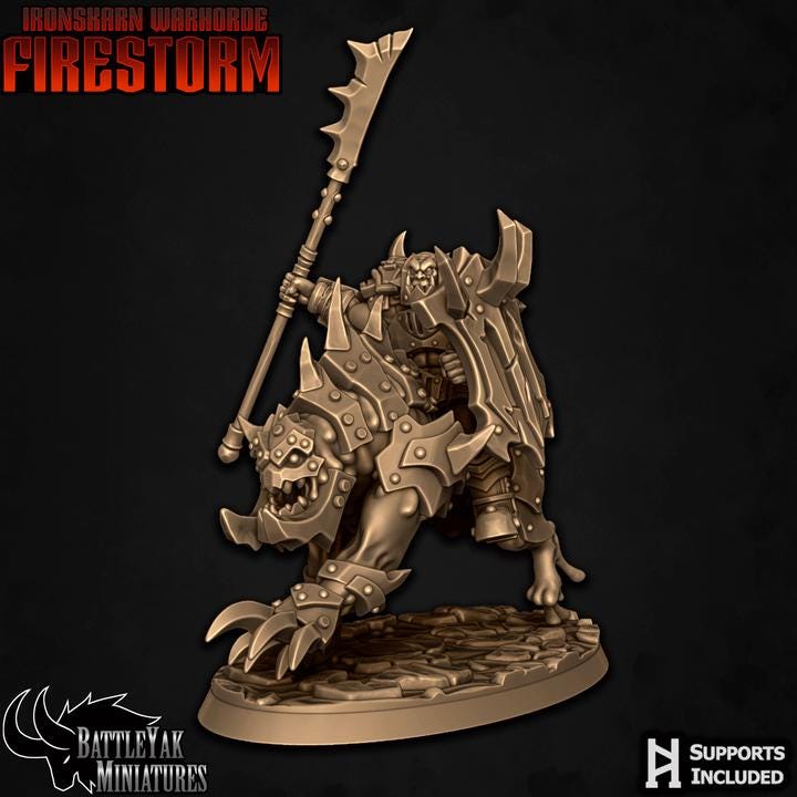 Hellhound Rider Pack (4 Variants Available) - Battle Yak