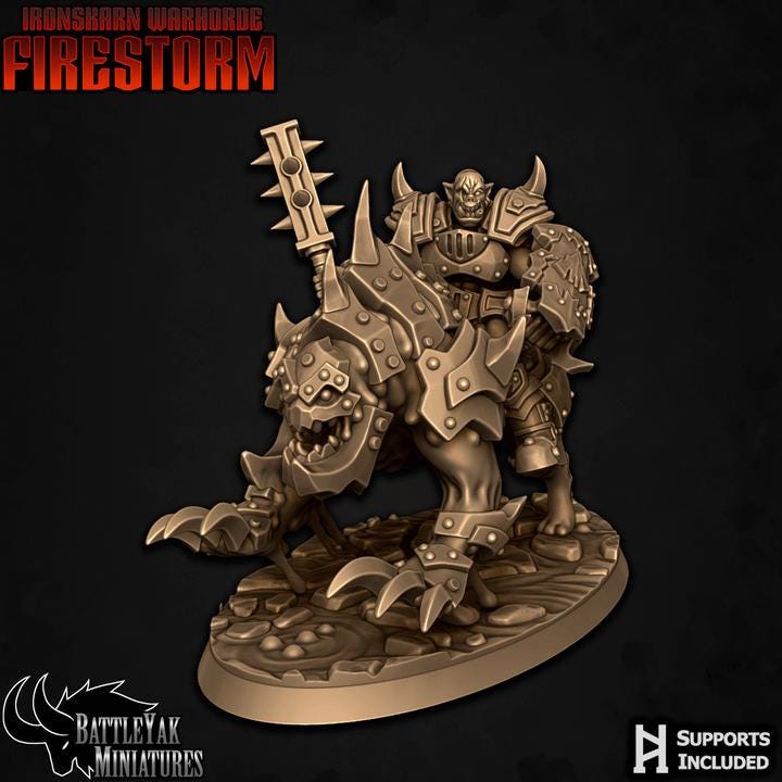 Hellhound Rider Pack (4 Variants Available) - Battle Yak