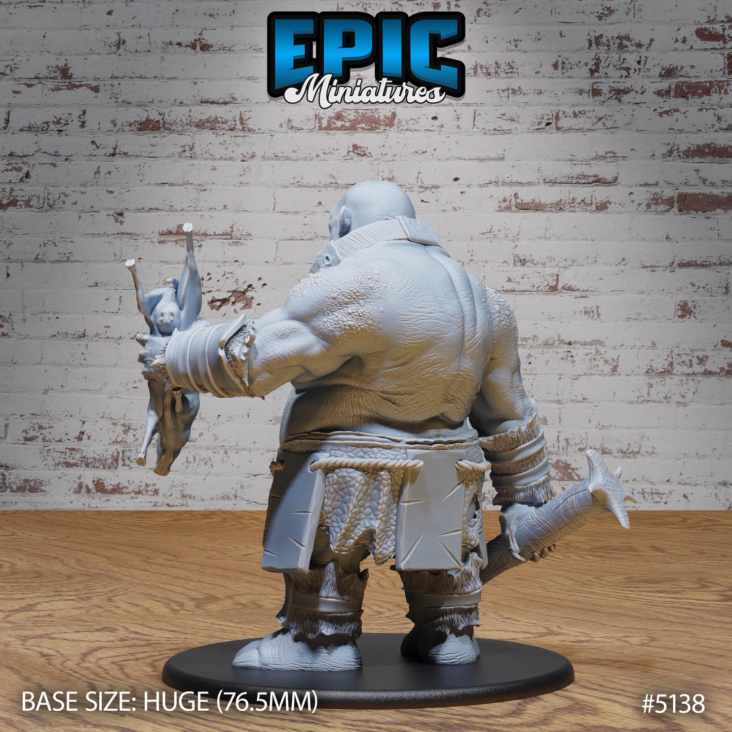 Captured Hill Giant (3 Variants Available) - Epic Miniatures