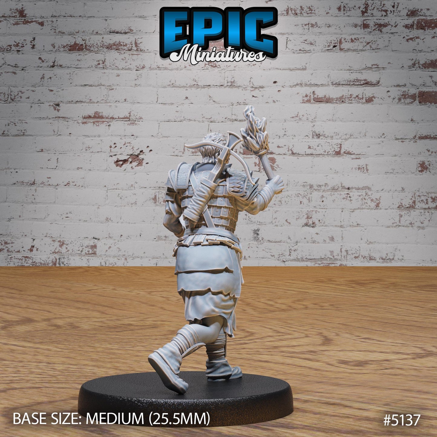 Human Jailor (3 Variants Available) - Epic Miniatures