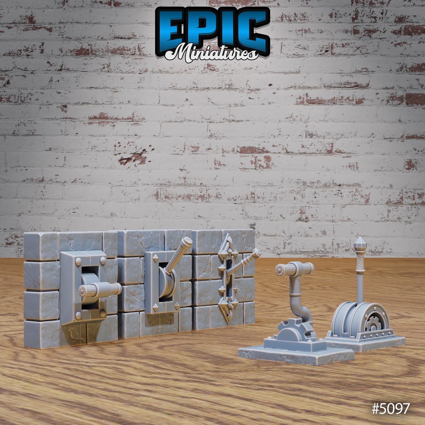Prison Scatter, Levers (5 Variants Available) - Epic Miniatures