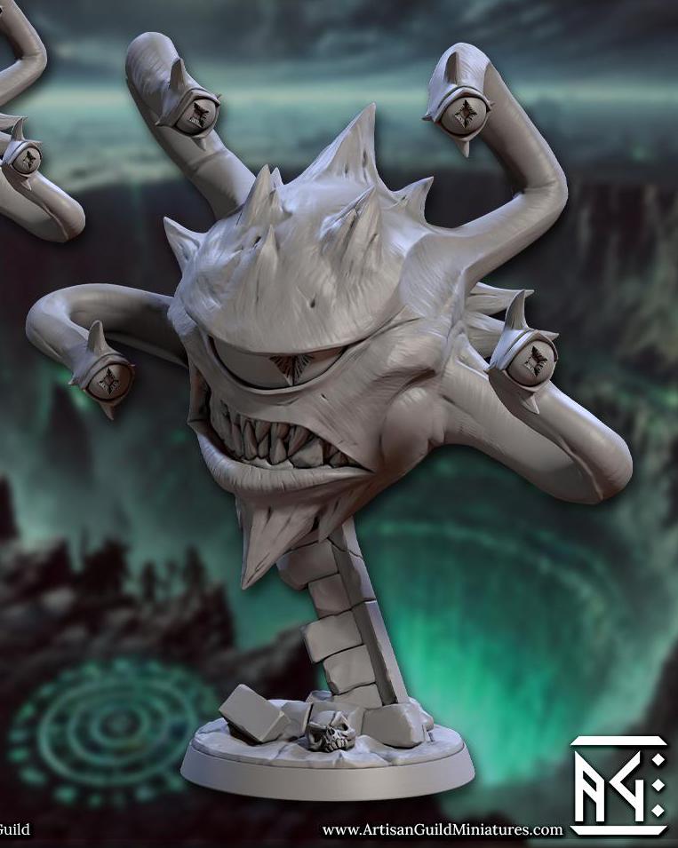 Eye Stalkers - Terrain Bases (6 Variants Available) - Artisan Guild