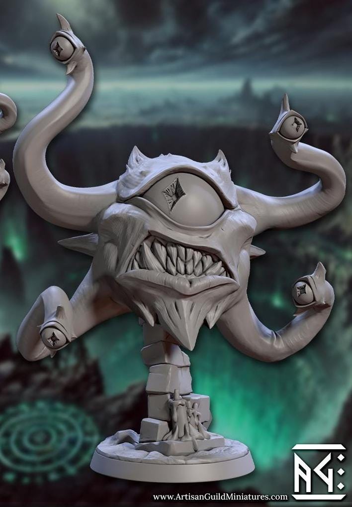 Eye Stalkers - Terrain Bases (6 Variants Available) - Artisan Guild