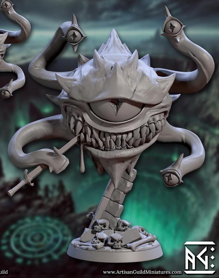 Eye Stalkers - Terrain Bases (6 Variants Available) - Artisan Guild