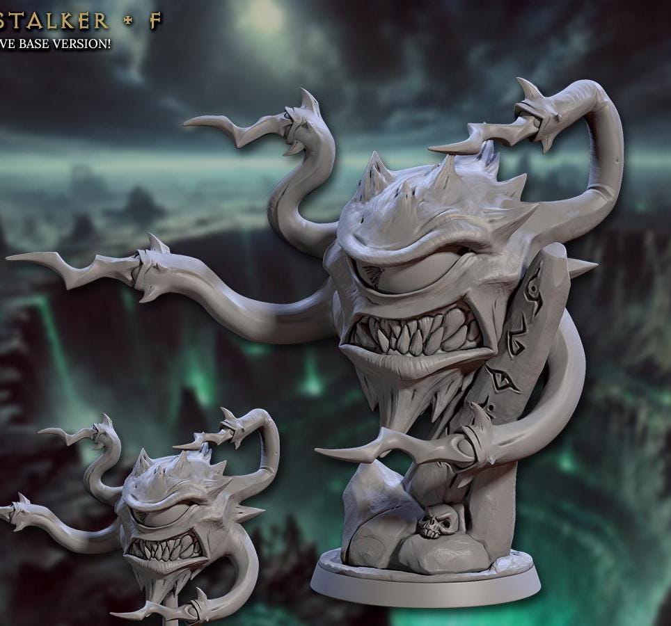 Eye Stalkers - Terrain Bases (6 Variants Available) - Artisan Guild