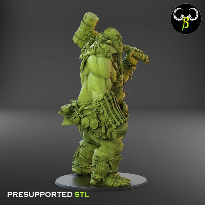 Iron Hoarder - Clay Beast Creations