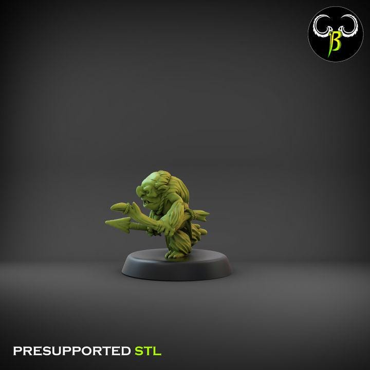 Rune Trogg, Bows Set 3 (4 Variants Available) - Clay Beast Creations