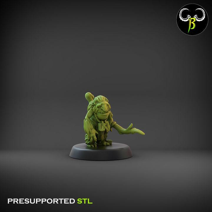 Rune Trogg, Bows Set 3 (4 Variants Available) - Clay Beast Creations