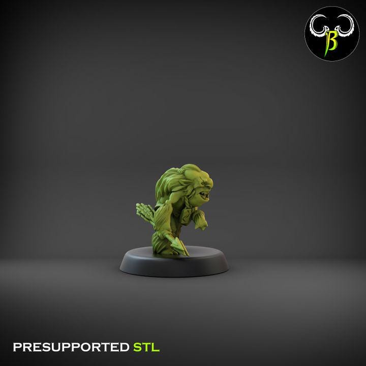 Rune Trogg, Bows Set 2 (4 Variants Available) - Clay Beast Creations