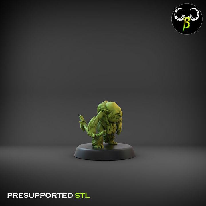 Rune Trogg, Bows Set 1 (4 Variants Available) - Clay Beast Creations