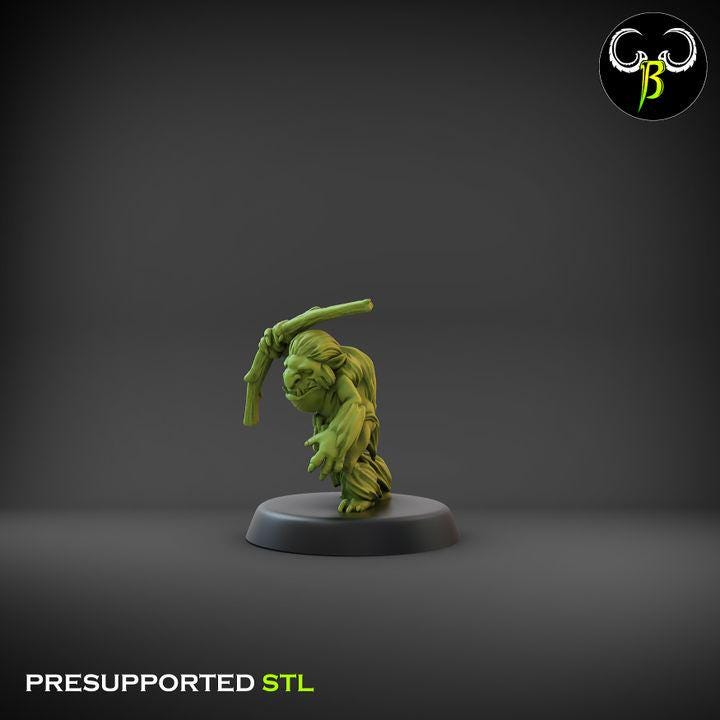 Rune Trogg, Bows Set 2 (4 Variants Available) - Clay Beast Creations