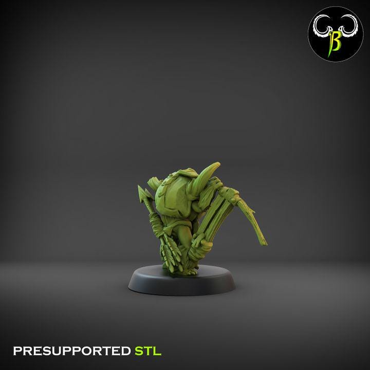 Rune Trogg Bow Leaders (3 Variants Available) - Clay Beast Creations