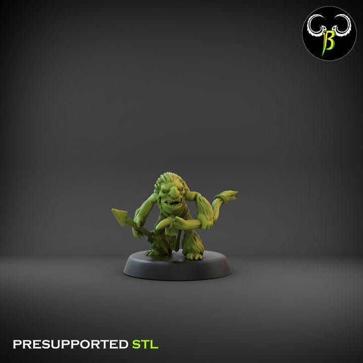 Rune Trogg, Bows Set 1 (4 Variants Available) - Clay Beast Creations