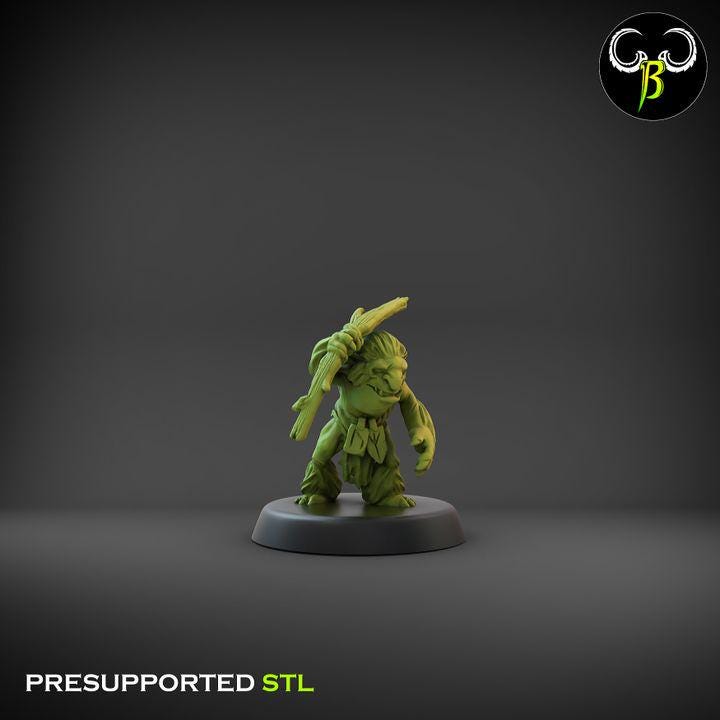 Rune Trogg, Bows Set 2 (4 Variants Available) - Clay Beast Creations