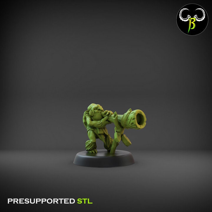 Rune Trogg Bow Leaders (3 Variants Available) - Clay Beast Creations