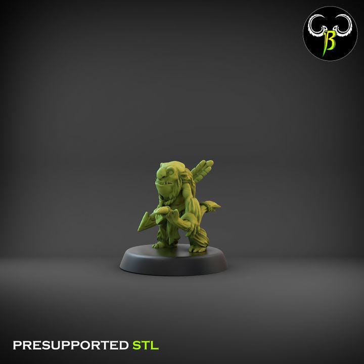 Rune Trogg, Bows Set 2 (4 Variants Available) - Clay Beast Creations