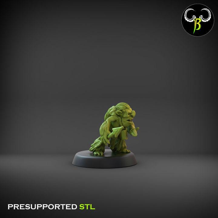 Rune Trogg, Bows Set 1 (4 Variants Available) - Clay Beast Creations